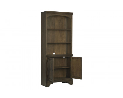 Coaster - Hartshill Bookcase With Cabinet in Burnished Oak