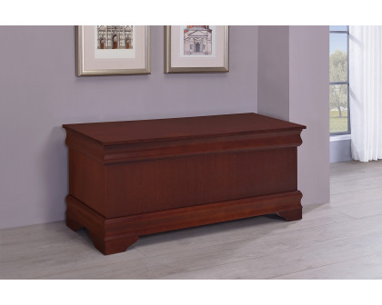 Coaster - Rectangular Cedar Chest 900022 in Warm Brown