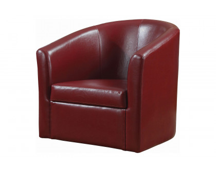 Coaster - Upholstery Sloped Arm Accent Swivel Chair