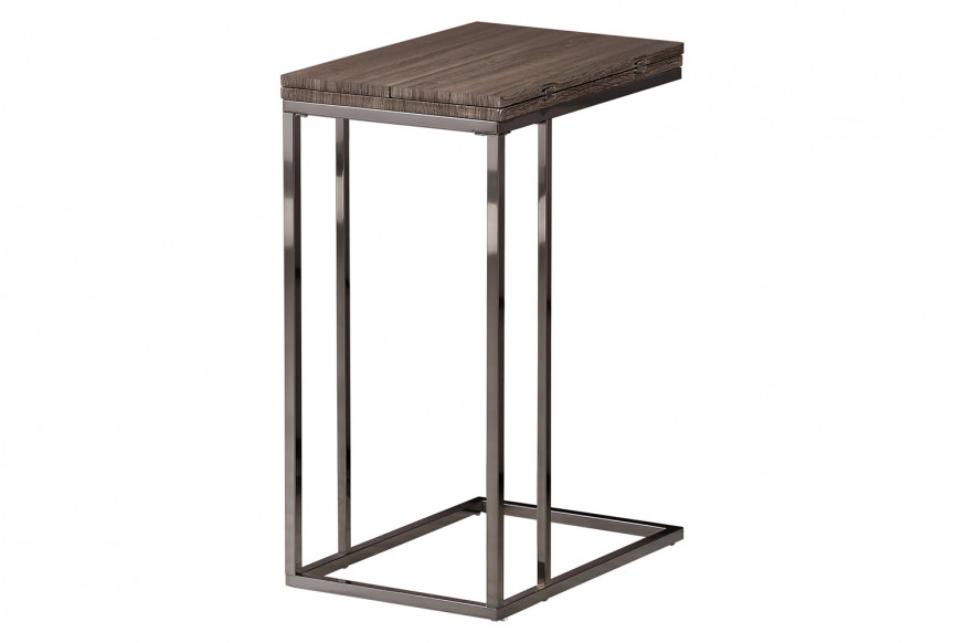 Coaster™ Expandable Top Accent Table - Weathered Gray/Black