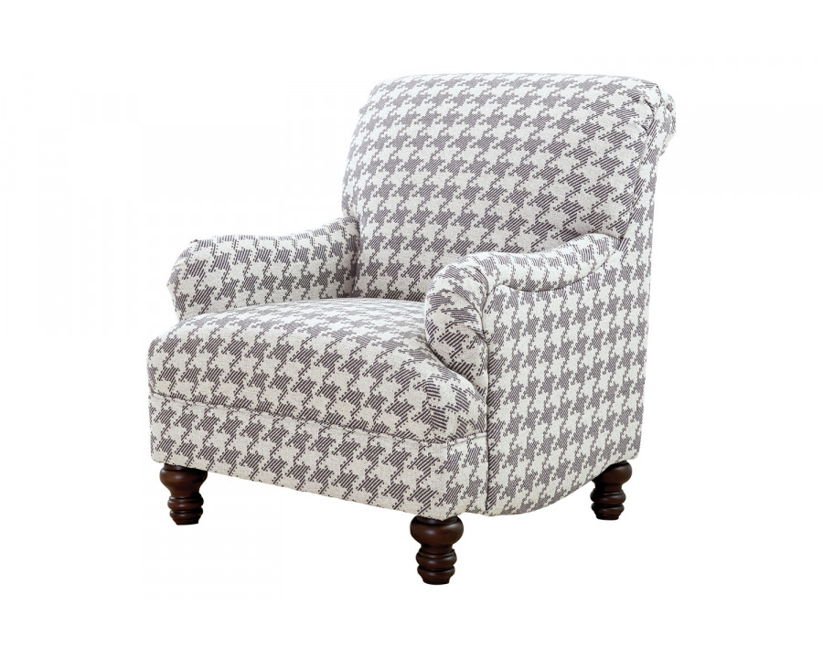 Coaster - Glenn Upholstered Accent Chair in Gray