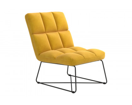 Coaster - Armless Upholstered Accent Chair