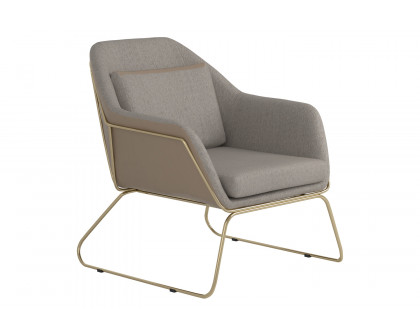 Coaster - Metal Sled Leg Accent Chair