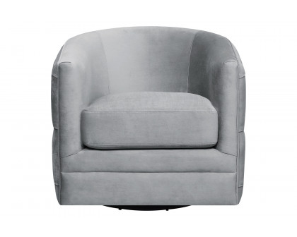 Coaster™ Upholstered Swivel Accent Chair - Gray