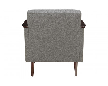 Coaster™ Upholstered Accent Chair - Gray/Brown