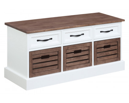 Coaster - 3-Drawer Storage Bench