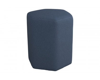 Coaster - Hexagonal Upholstered Stool