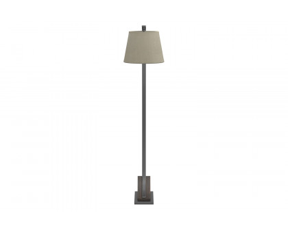 Coaster - Empire Shade Floor Lamp in Oat/Brown/Orb