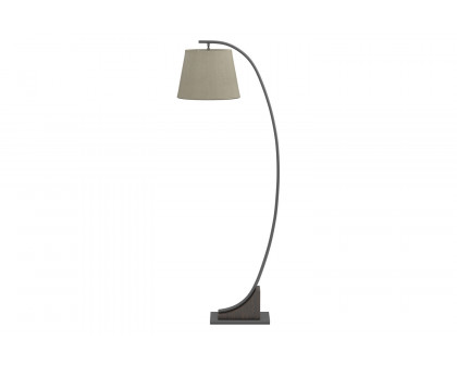 Coaster - Empire Shade Floor Lamp in Oat/Brown/Orb