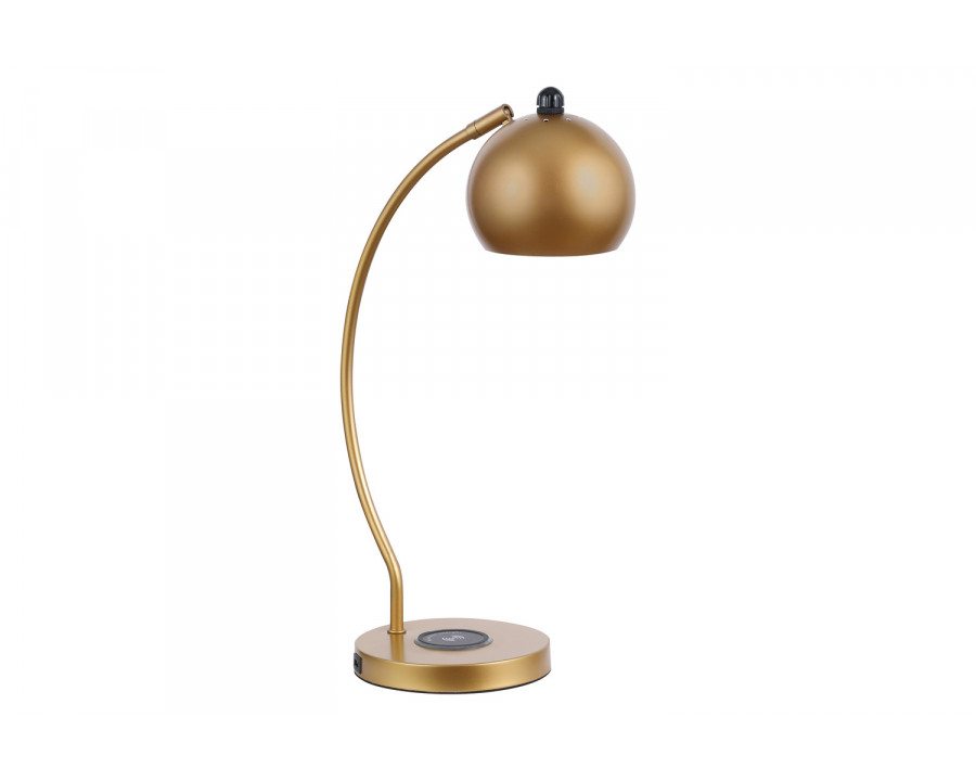 Coaster - Dome Shade Table Lamp in Gold