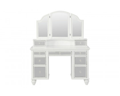 Coaster - 2-Piece Vanity Set in White/Beige