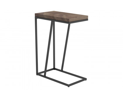 Coaster Chevron Rectangular Accent Table - Tobacco