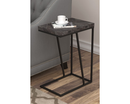 Coaster Expandable Chevron Rectangular Accent Table - Gray