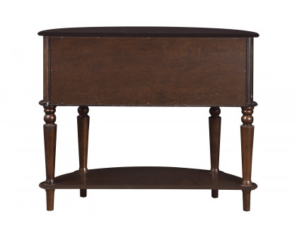 Coaster™ Console Table With Curved Front - Brown