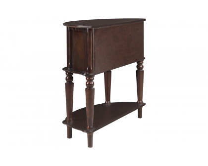 Coaster™ Console Table With Curved Front - Brown