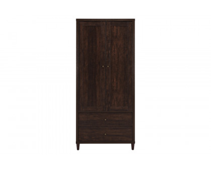 Coaster - 2-Door Tall Accent Cabinet in Rustic Tobacco