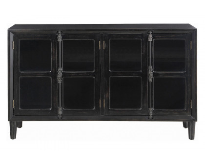 Coaster - Mapleton 4-Door Accent Cabinet in Black