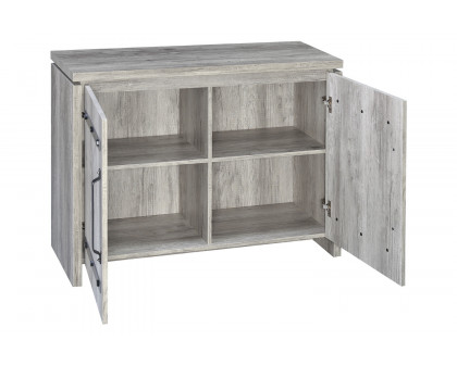 Coaster - 2-Door Accent Cabinet in Gray Driftwood