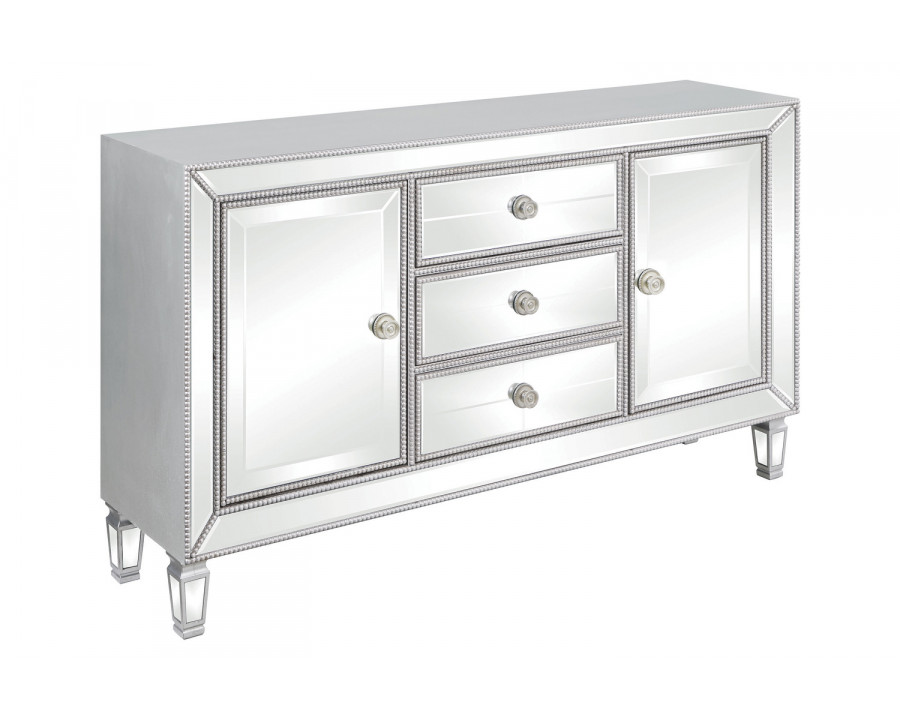 Coaster - 3-Drawer Accent Cabinet in Silver