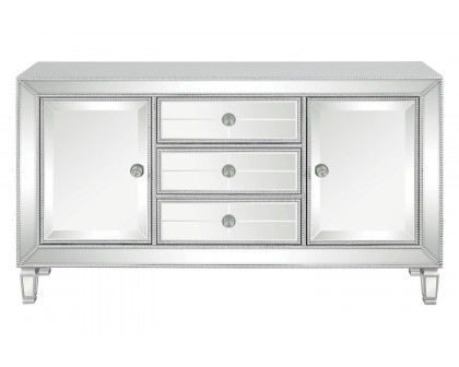 Coaster - 3-Drawer Accent Cabinet in Silver