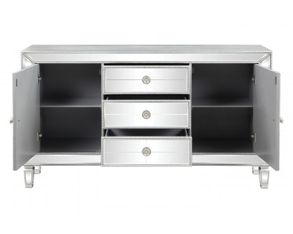 Coaster - 3-Drawer Accent Cabinet in Silver