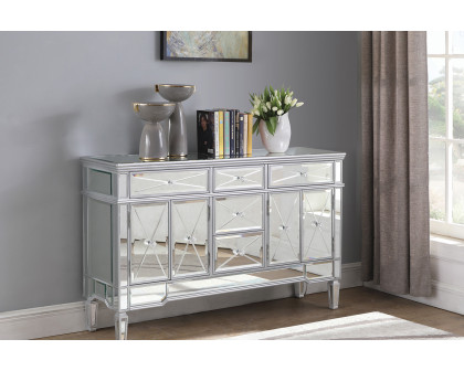 Coaster - 5-Drawer Accent Cabinet in Silver