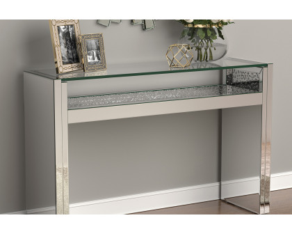 Coaster - 1-Shelf Console Table in Silver