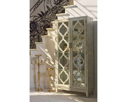 Coaster - 2-Door Tall Cabinet 953375 in Antique White