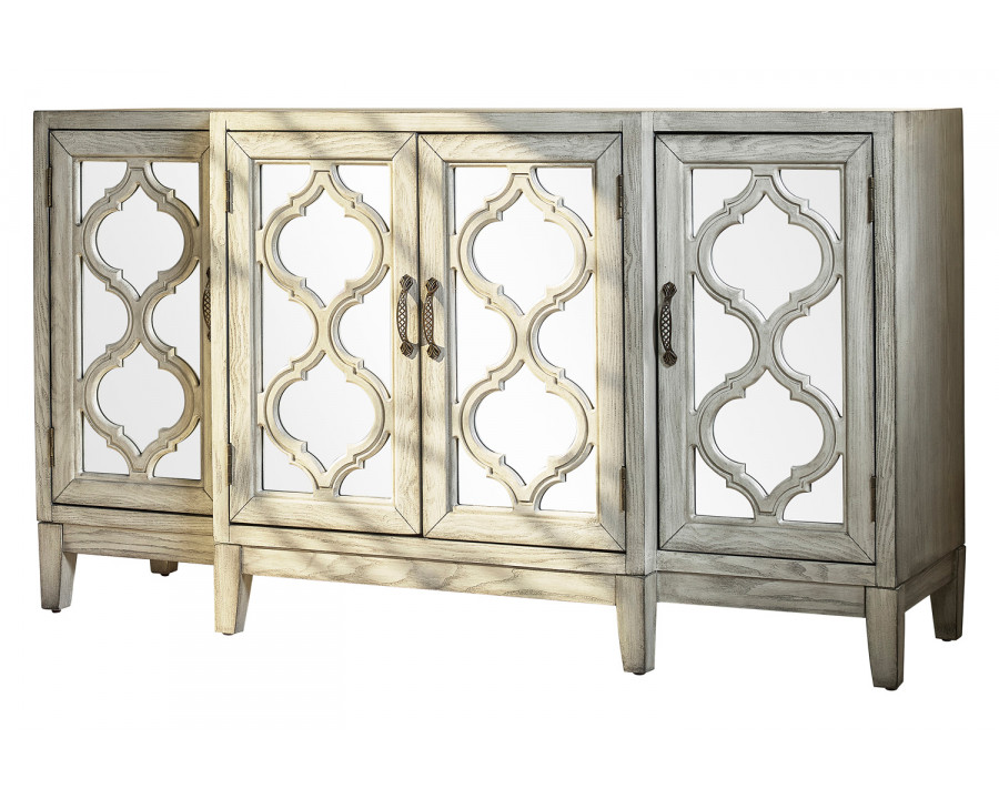 Coaster - 4-Door Accent Cabinet in Antique White