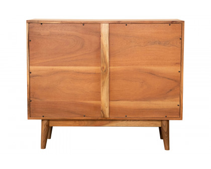 Coaster - Rectangular 2-Door Accent Cabinet in Natural