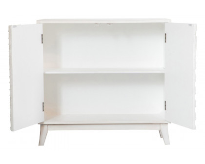 Coaster - Rectangular 2-Door Accent Cabinet in White