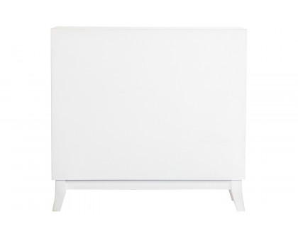 Coaster - Rectangular 2-Door Accent Cabinet in White