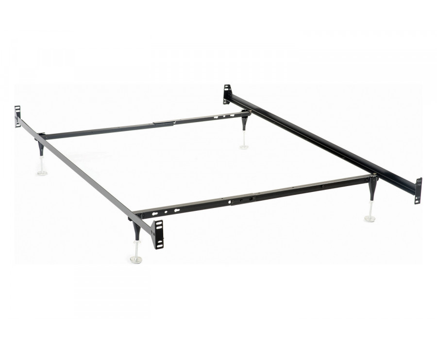 Coaster - Twin/Full Bed Frame 9602TF in Black