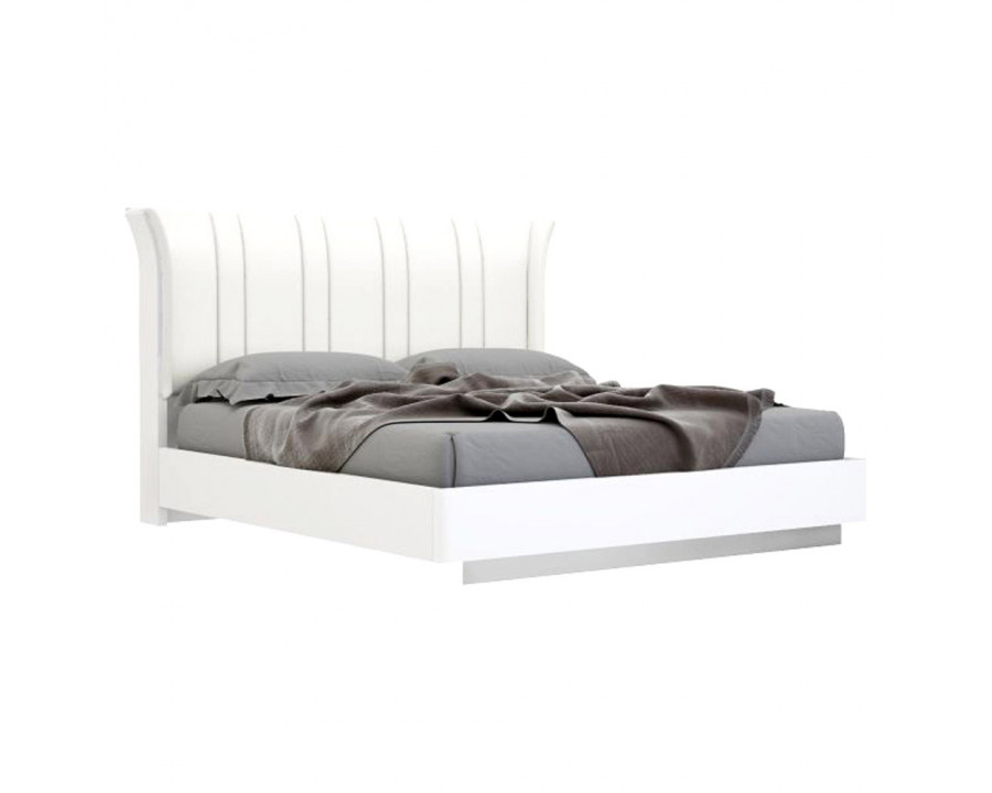 Creative Ariana King Size Bed - White High Gloss