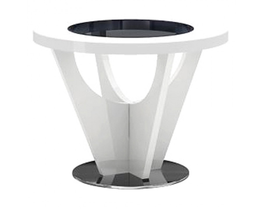 Creative Ariana End Table - White High Gloss