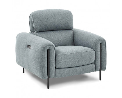 Creative Charm Recliner Armchair - Gray Lagoon, Fabric