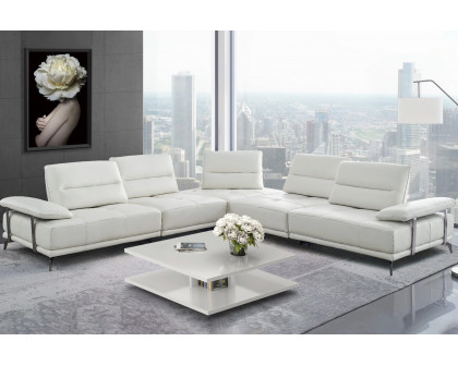 Creative - Eleganto Sectional with Power Motion Backrests