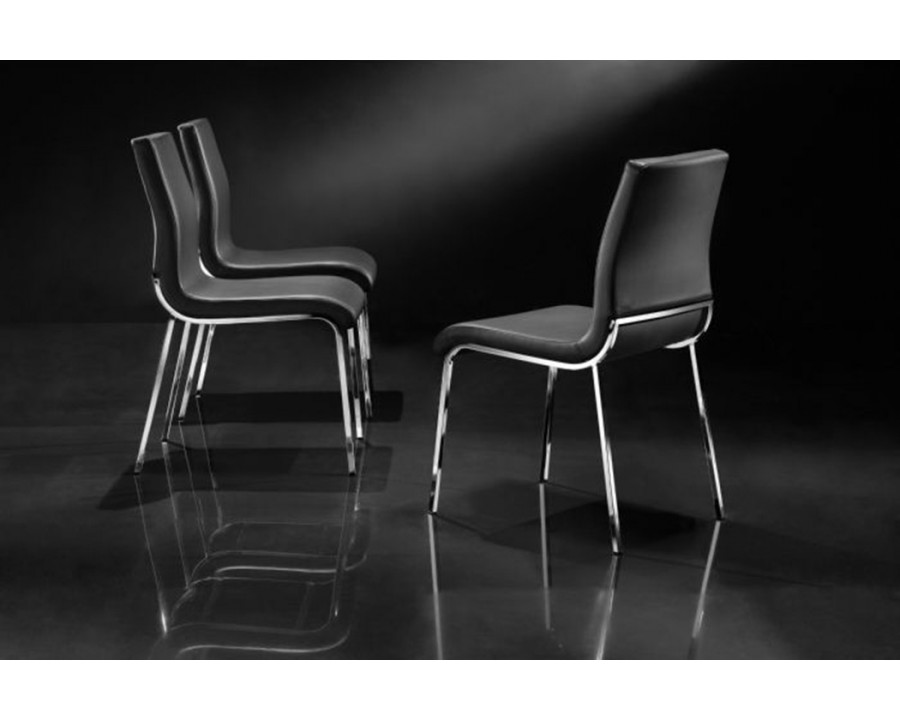 Creative Fabiano Side Chair - Black