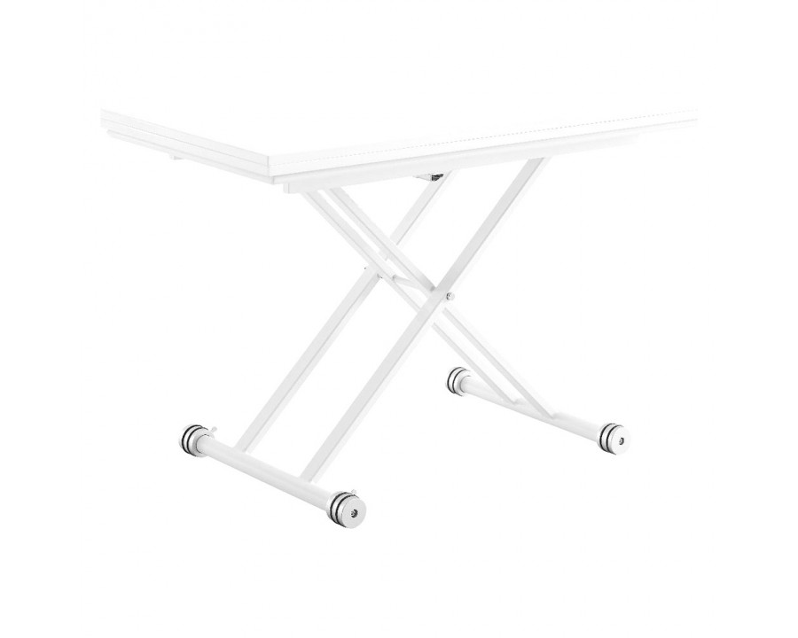 Creative Flip 45 Dining Table - Gloss White