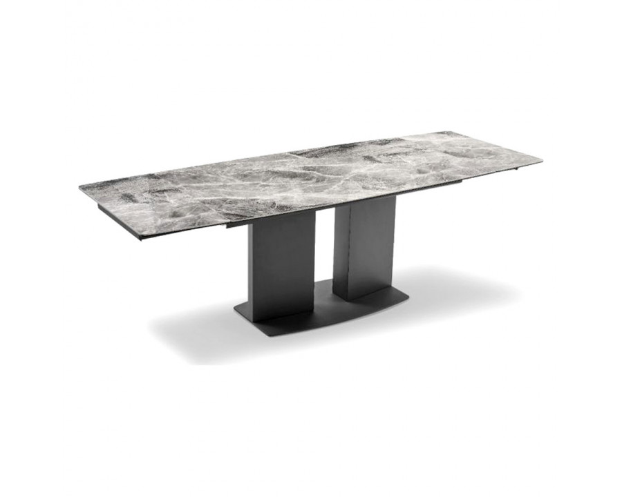 Creative - Grand Extendable Ceramic Painted Top Dining Table