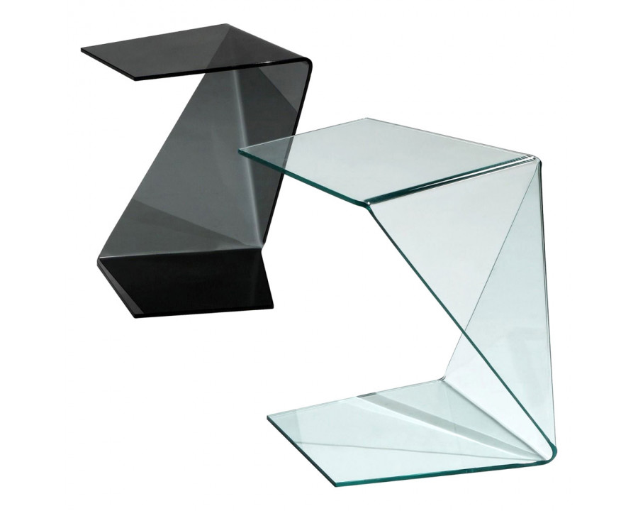 Creative Origami End Table - Black