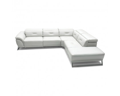 Creative - Saul Sectional Sofa with Power Recliner