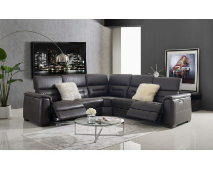 Creative - Rossi Sectional with Power Recliners