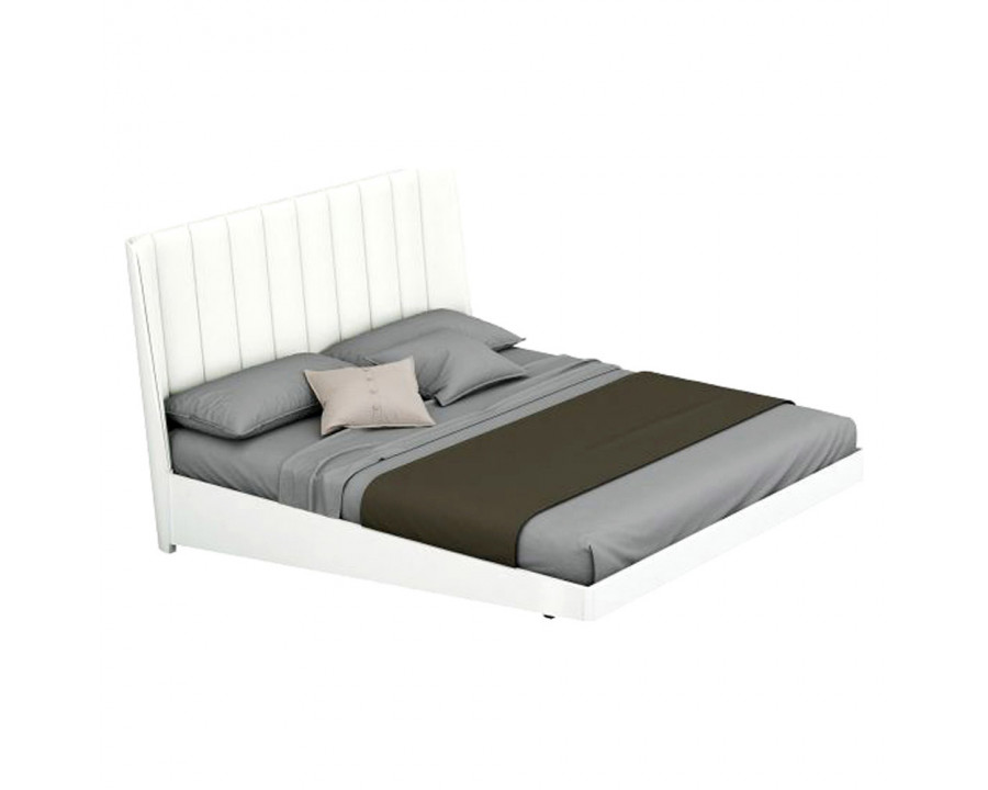 Creative - Sima King Size Bed in White High Gloss