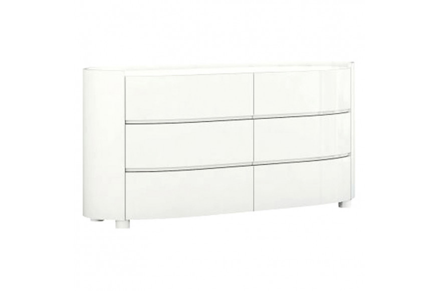 Creative™ Sima Double Dresser - White High Gloss