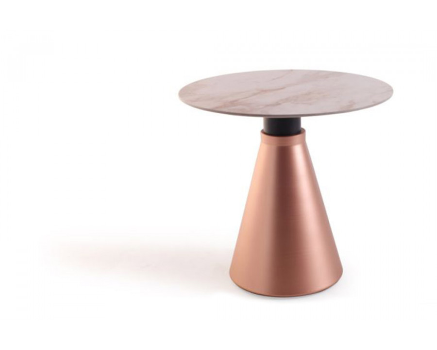 Creative - Tango End Table in Rose Gold