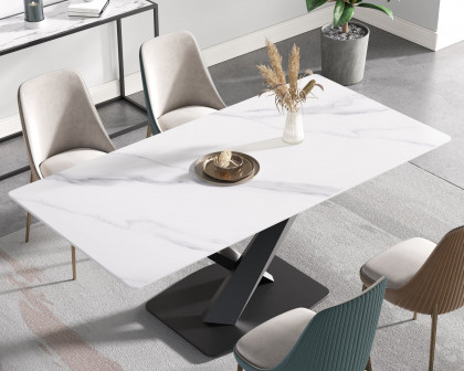 Crenus - Pietra Rectangular Dining Table