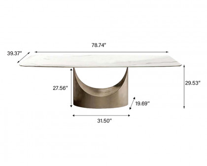 Crenus - Hobart Rectangular Dining Table