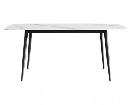 Crenus - Cavaliere Curved Rectangular Dining Table