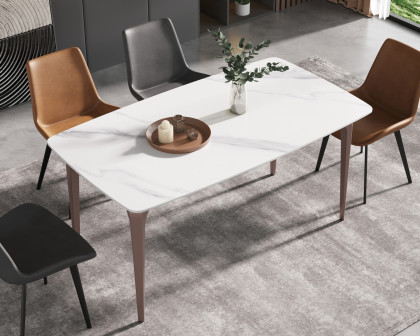 Crenus - Sicilia Curved Rectangular Dining Table